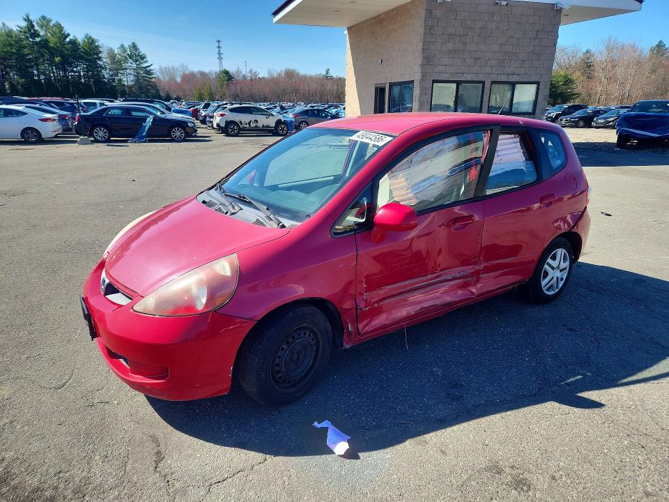 49044586 :رقم المزاد ، JHMGD374X7S058756 vin ، 2007 Honda Fit مزاد بيع