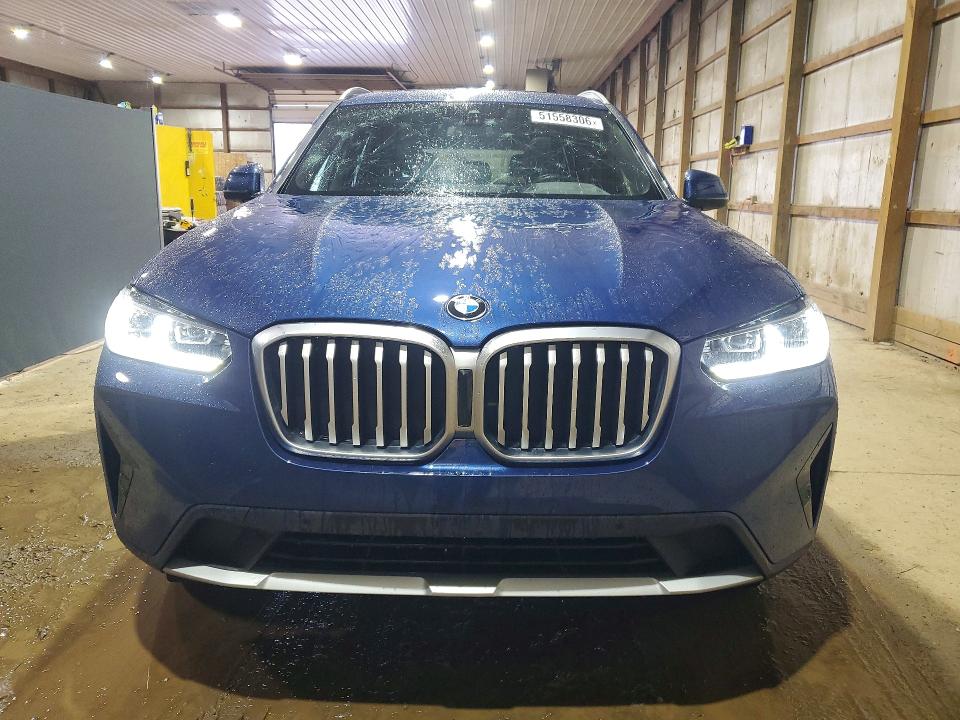 2022 Bmw X3 მანქანა იყიდება აუქციონზე, vin: 5UX53DP08N9M35425, აუქციონის ნომერი: 51558306