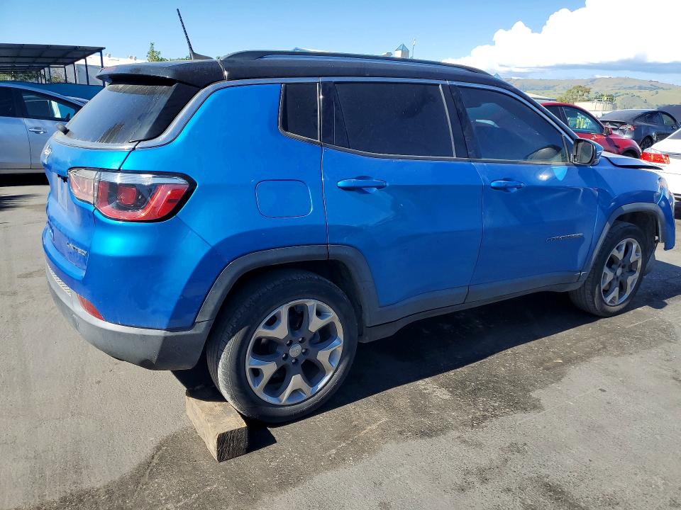 2019 Jeep Compass მანქანა იყიდება აუქციონზე, vin: 3C4NJDCB1KT753842, აუქციონის ნომერი: 49246056