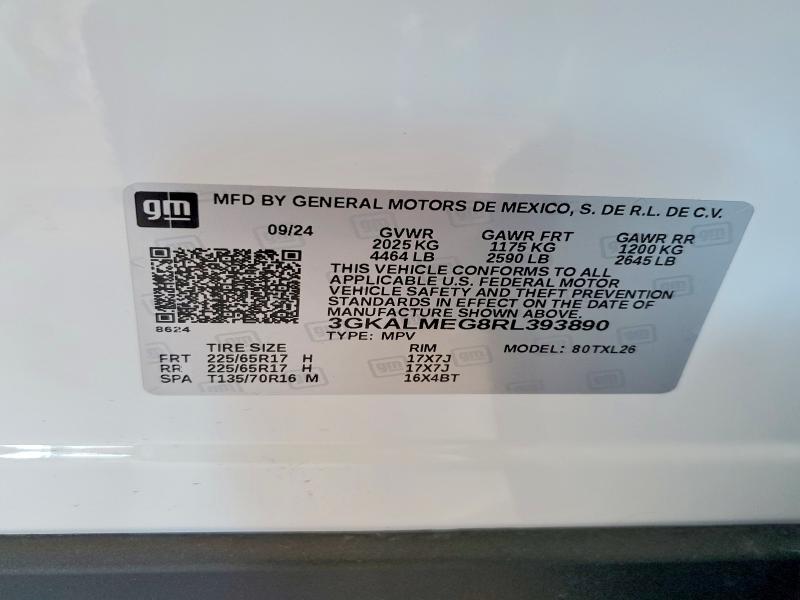 Aukcja sprzedaży 2024 Gmc Terrain, vin: 3GKALMEG8RL393890, numer aukcji: 49925666