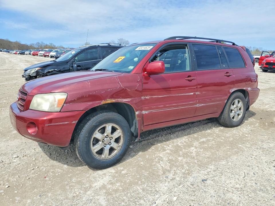 Продажа на аукционе авто 2007 Toyota Highlander, vin: JTEEP21A170203652, номер лота: 50414626