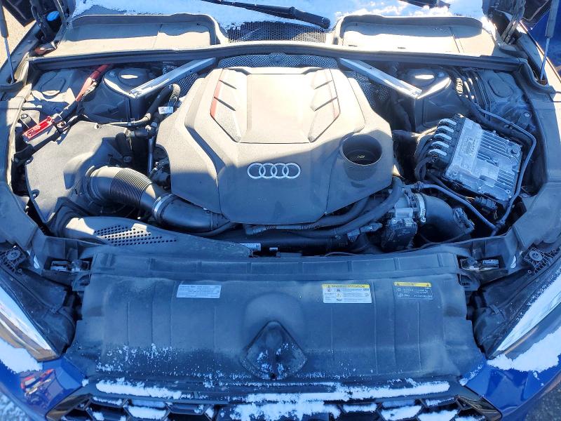 2025 Audi S5 მანქანა იყიდება აუქციონზე, vin: WAUB4CF54SA012485, აუქციონის ნომერი: 48817716