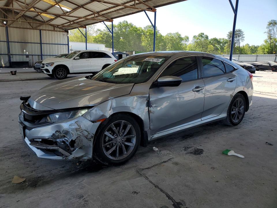 49814776 :رقم المزاد ، 19XFC1F35LE009569 vin ، 2020 Honda Civic مزاد بيع