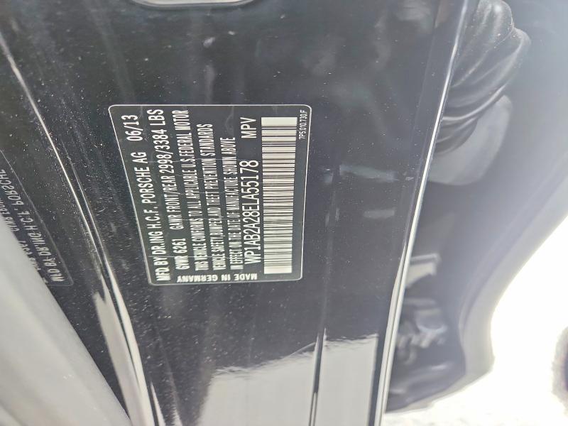 2014 Porsche Cayenne მანქანა იყიდება აუქციონზე, vin: WP1AB2A28ELA55178, აუქციონის ნომერი: 50699096