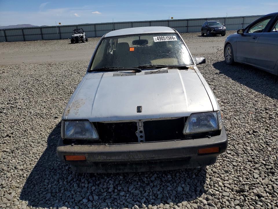 49051586 :رقم المزاد ، JG1MR2158HK758108 vin ، 1987 Chevrolet Geo Sprint مزاد بيع