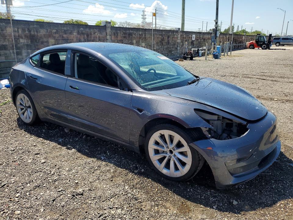 50499896 :رقم المزاد ، 5YJ3E1EA6NF286418 vin ، 2022 Tesla Model 3 مزاد بيع