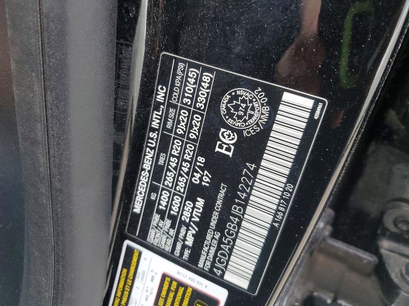 Продаж на аукціоні авто 2018 Mercedes-benz Gle, vin: 4JGDA5GB4JB142274, номер лоту: 47758836
