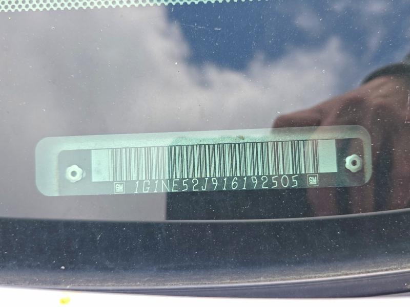 2001 Chev Malibu მანქანა იყიდება აუქციონზე, vin: 1G1NE52J916192505, აუქციონის ნომერი: 48923746