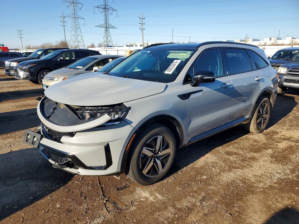 2022 Kia Sorento მანქანა იყიდება აუქციონზე, vin: 5XYRH4LF9NG121215, აუქციონის ნომერი: 48825876