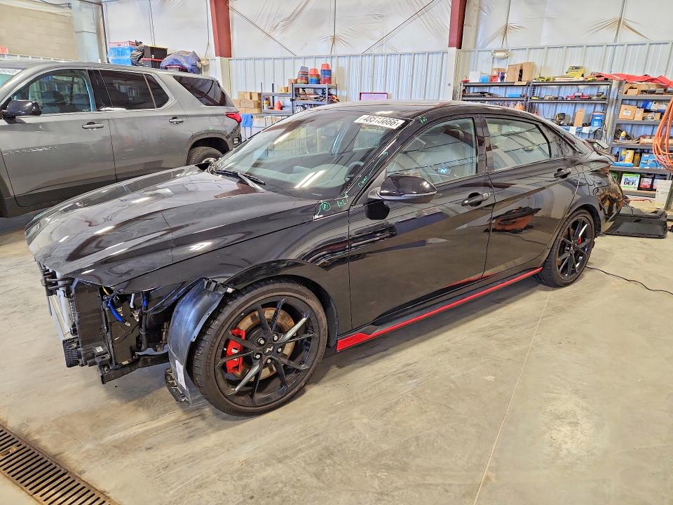 Auction sale of the 2025 Hyundai Elantra N, vin: KMHLW4DK4SU030950, lot number: 48515666