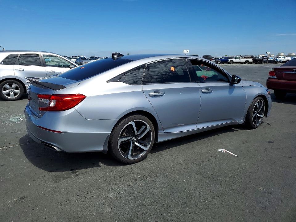 Продаж на аукціоні авто 2021 Honda Accord, vin: 1HGCV1F3XMA079233, номер лоту: 49408596