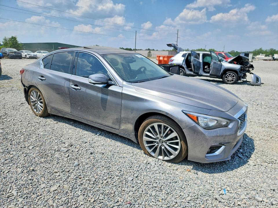 2022 Infiniti Q50 მანქანა იყიდება აუქციონზე, vin: JN1EV7BP6NM310733, აუქციონის ნომერი: 50950406
