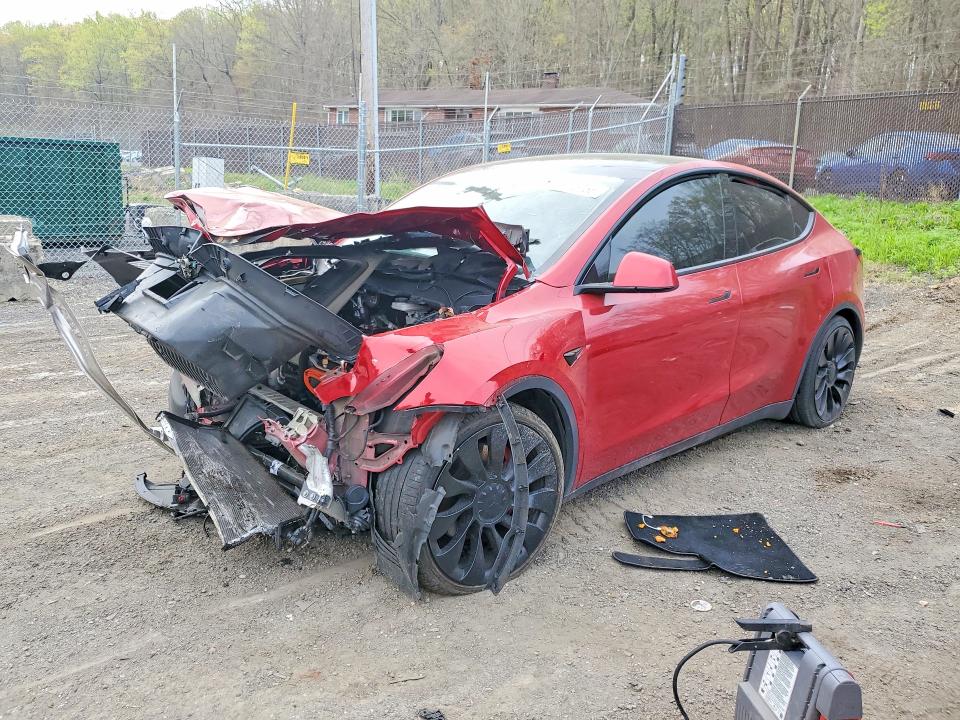 Aukcja sprzedaży 2021 Tesla Model Y, vin: 5YJYGDEF2MF072389, numer aukcji: 48975756