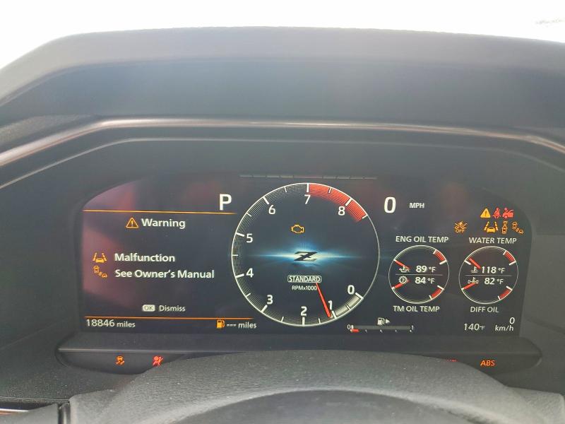 50359916 :رقم المزاد ، JN1BZ4BH8RM361669 vin ، 2024 Nissan Z مزاد بيع