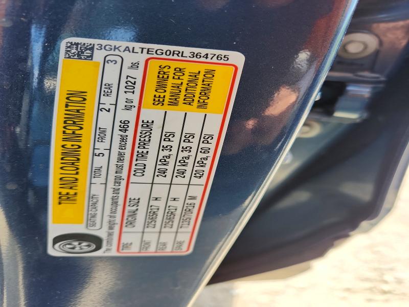 2024 Gmc Terrain მანქანა იყიდება აუქციონზე, vin: 3GKALTEG0RL364765, აუქციონის ნომერი: 50500466