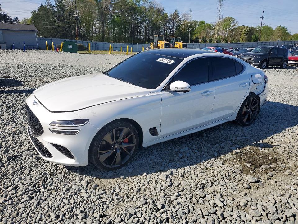 48487356 :رقم المزاد ، KMTG54TE8NU098789 vin ، 2022 Genesis G70 مزاد بيع