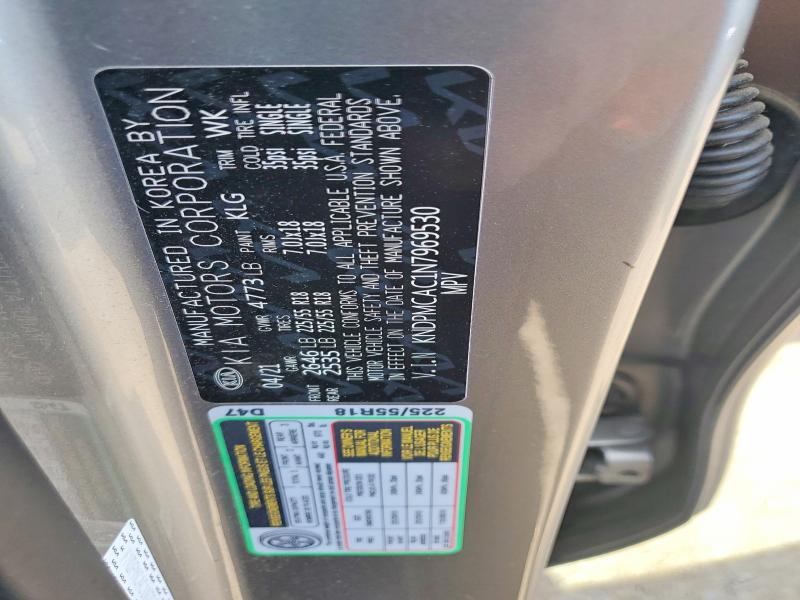 Продаж на аукціоні авто 2022 Kia Sportage, vin: KNDPMCAC1N7969530, номер лоту: 50196246