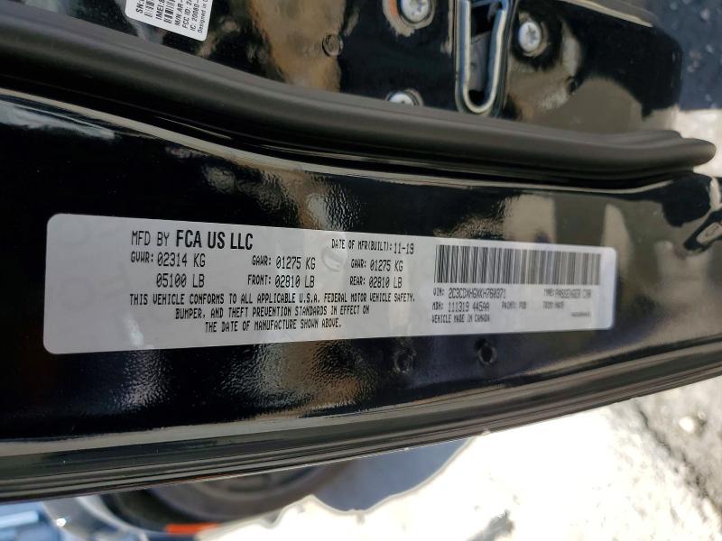 Продажа на аукционе авто 2019 Dodge Charger, vin: 2C3CDXHGXKH760371, номер лота: 48288766