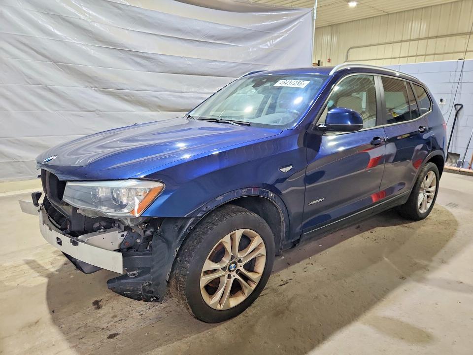 2017 Bmw X3 მანქანა იყიდება აუქციონზე, vin: 5UXWX7C52H0S19946, აუქციონის ნომერი: 48497286