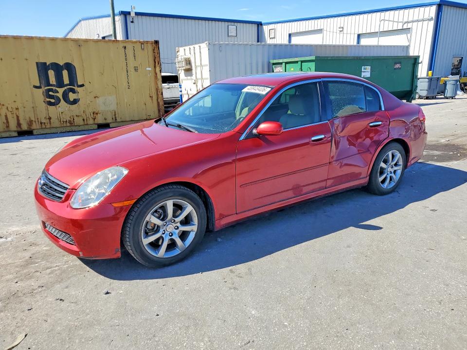 48948406 :رقم المزاد ، JNKCV51E96M503144 vin ، 2006 Infiniti G35 مزاد بيع