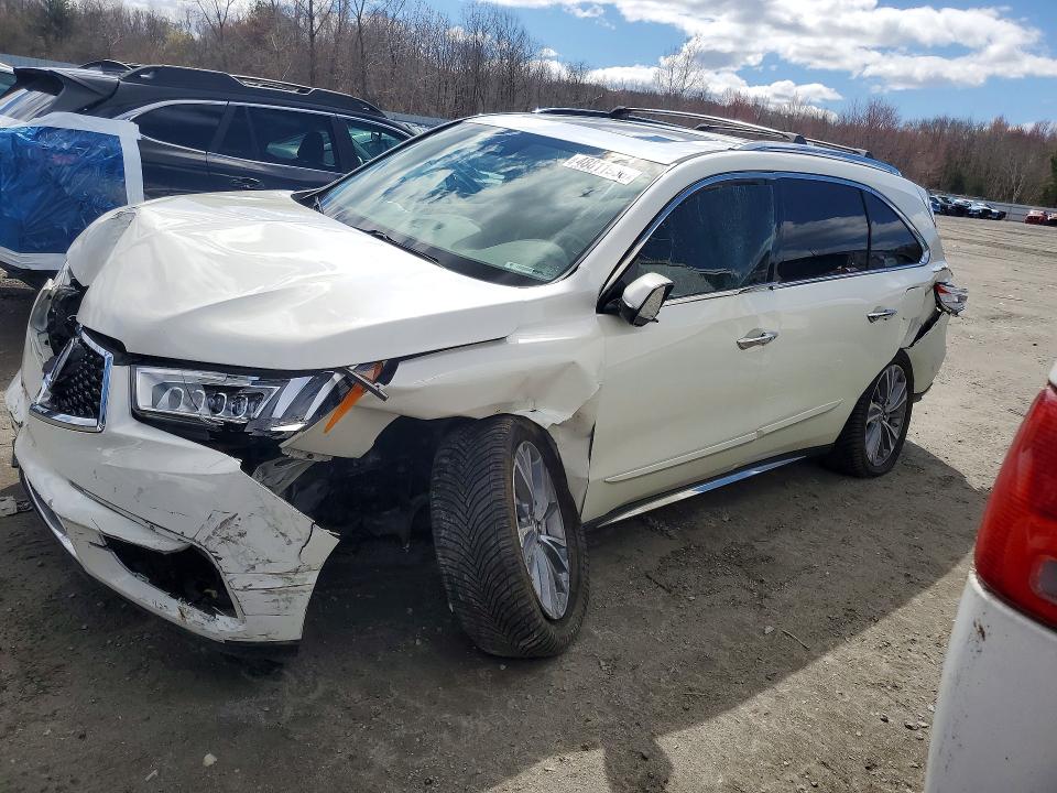 48811906 :رقم المزاد ، 5FRYD4H55HB023686 vin ، 2017 Acura Mdx مزاد بيع