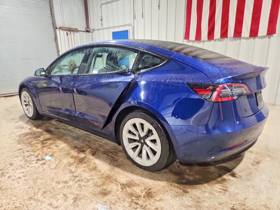2022 Tesla Model 3 მანქანა იყიდება აუქციონზე, vin: 5YJ3E1EA3NF372320, აუქციონის ნომერი: 50014076