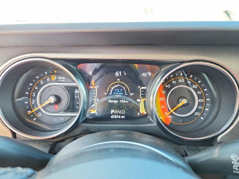 50607366 :رقم المزاد ، 1C4HJXDGXMW505286 vin ، 2021 Jeep Wrangler Unlimited مزاد بيع