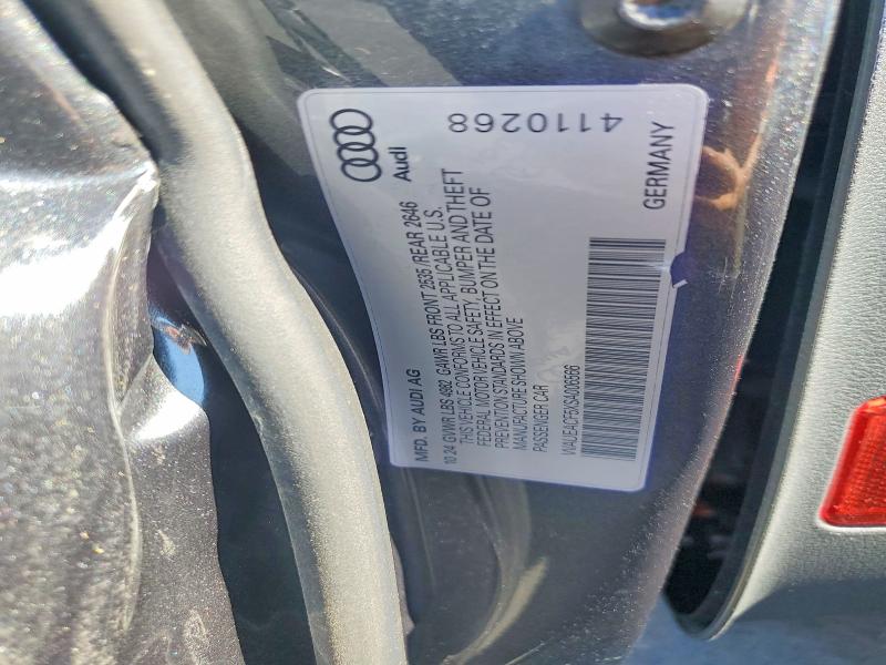 Aukcja sprzedaży 2025 Audi A5, vin: WAUEACF5XSA006566, numer aukcji: 48501826