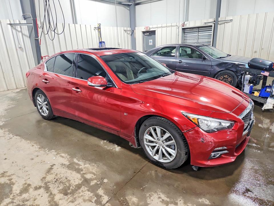 Продажа на аукционе авто 2014 Infiniti Q50, vin: JN1BV7AR9EM691340, номер лота: 50177906