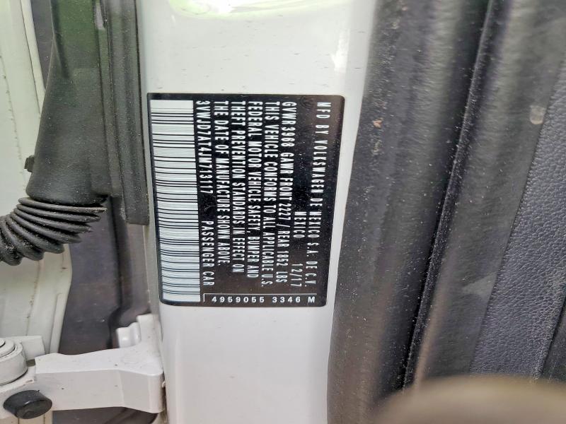 Aukcja sprzedaży 2018 Volkswagen Beetle, vin: 3VWJD7AT4JM713117, numer aukcji: 49242846
