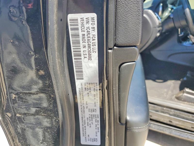 Продажа на аукционе авто 2021 Jeep Grand Cherokee, vin: 1C4RJEAG4MC658082, номер лота: 48972016