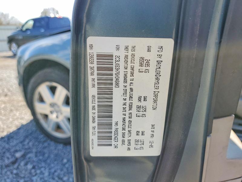 Aukcja sprzedaży 2006 Chrysler 300, vin: 2C3LK63H76H346003, numer aukcji: 49023456