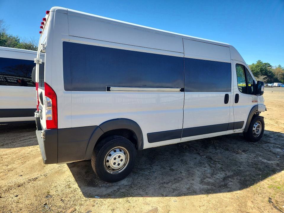50996056 :رقم المزاد ، 3C6TRVDGXHE541381 vin ، 2017 Ram Promaster 2500 مزاد بيع