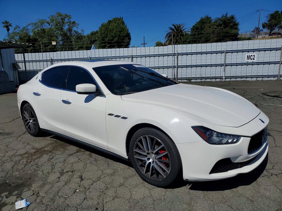51286836 :رقم المزاد ، ZAM57XSA4F1131589 vin ، 2015 Maserati Ghibli مزاد بيع