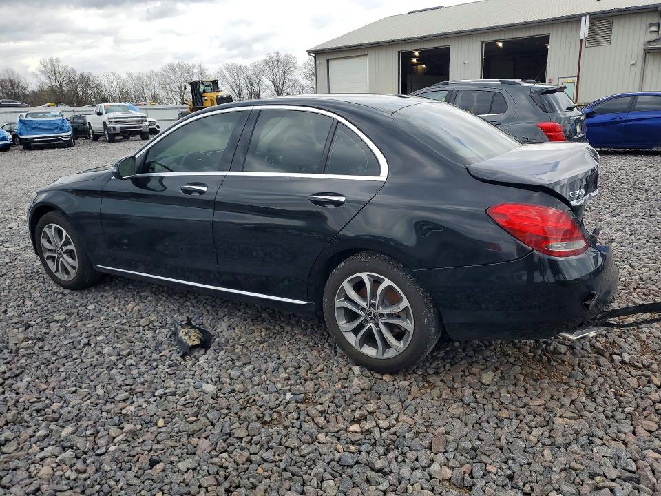 2018 Mercedes-benz C მანქანა იყიდება აუქციონზე, vin: 55SWF4KB8JU245418, აუქციონის ნომერი: 48359076