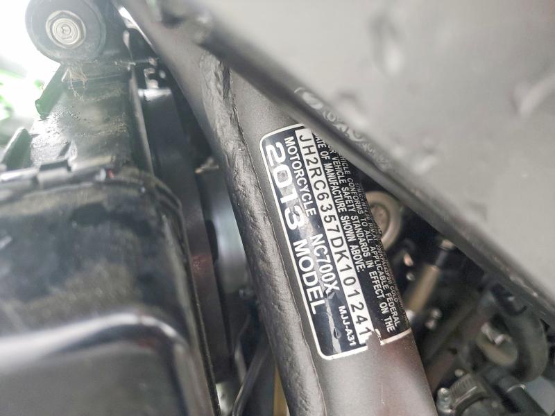 Продаж на аукціоні авто 2013 Honda Nc700x, vin: JH2RC6357DK101241, номер лоту: 50261236