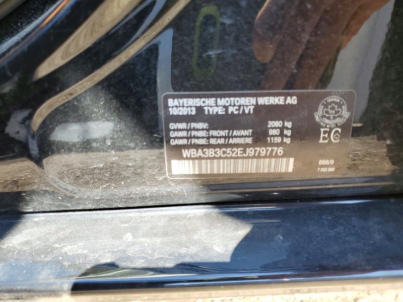 50555756 :رقم المزاد ، WBA3B3C52EJ979776 vin ، 2014 Bmw 328 مزاد بيع
