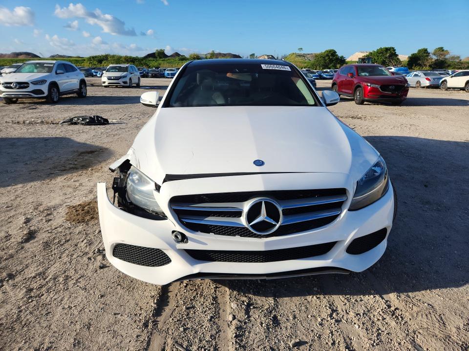 2016 Mercedes-benz C მანქანა იყიდება აუქციონზე, vin: WDDWF4JB2GR140823, აუქციონის ნომერი: 50604046