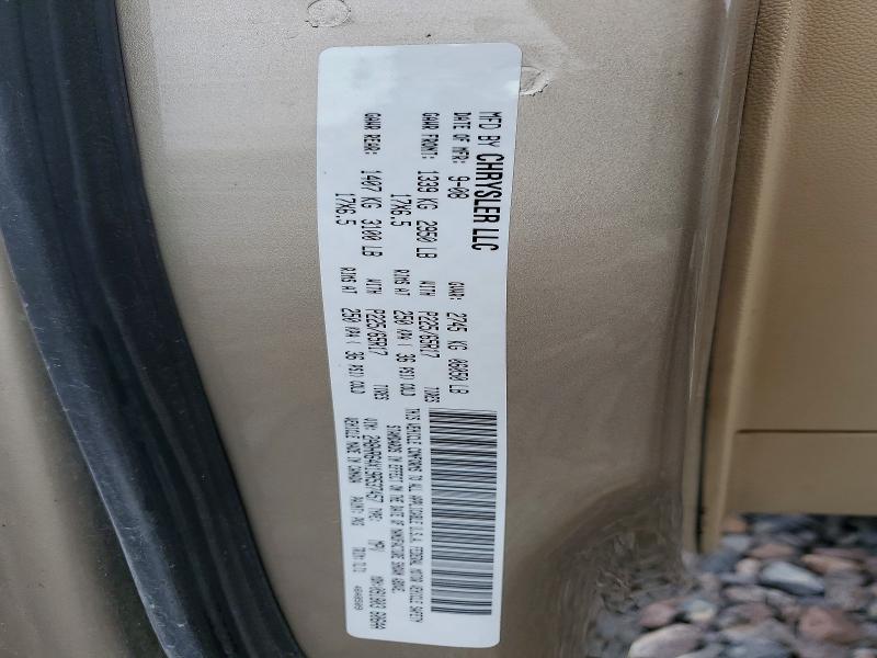 2009 Chrysler Town & Country მანქანა იყიდება აუქციონზე, vin: 2A8HR64X19R537457, აუქციონის ნომერი: 49154196