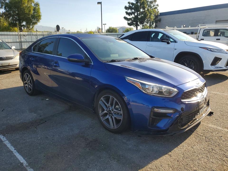 48873216 :رقم المزاد ، 3KPF54AD7ME387406 vin ، 2021 Kia Forte مزاد بيع