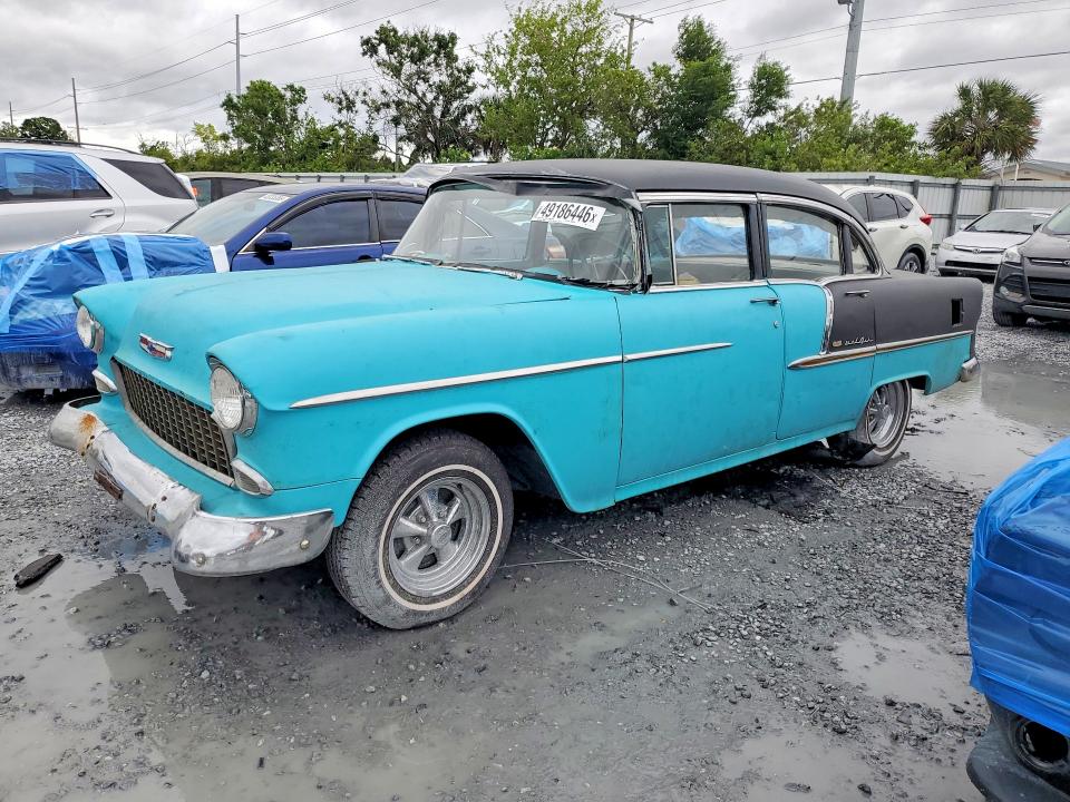 Aukcja sprzedaży 1955 Chevrolet Bel Air, vin: C55B206951, numer aukcji: 49186446