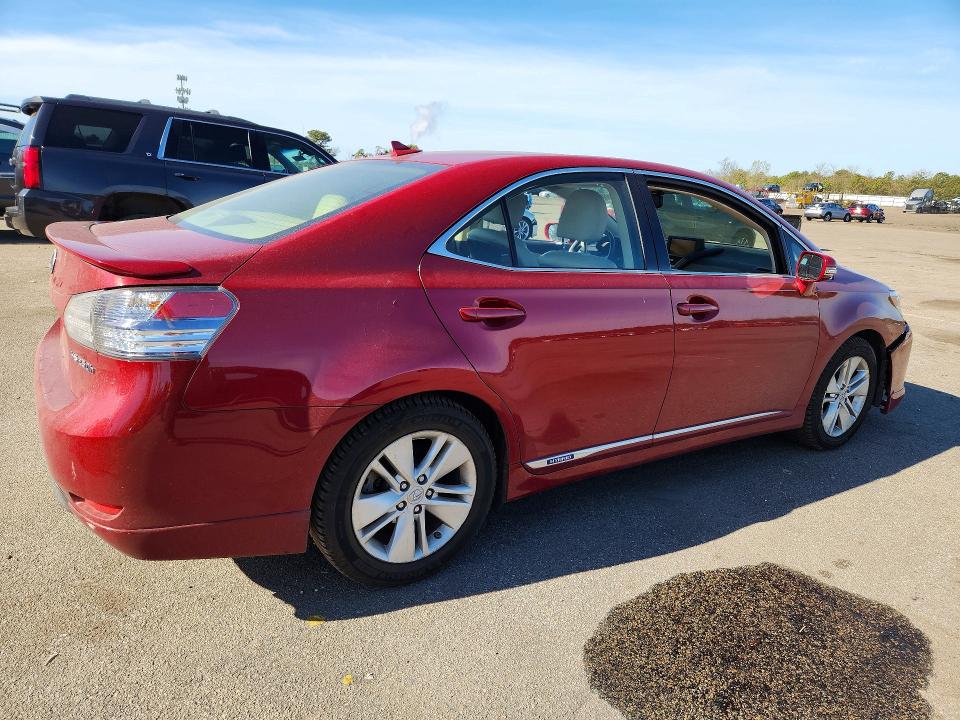 2012 Lexus Hs მანქანა იყიდება აუქციონზე, vin: JTHBB1BA3C2049182, აუქციონის ნომერი: 51545476