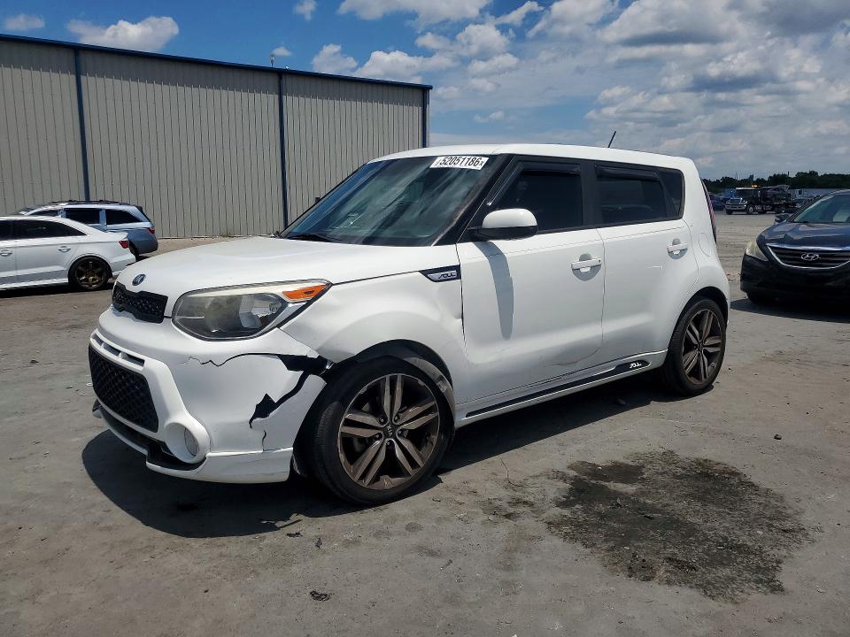 52051186 :رقم المزاد ، KNDJP3A57G7404264 vin ، 2016 Kia Soul مزاد بيع