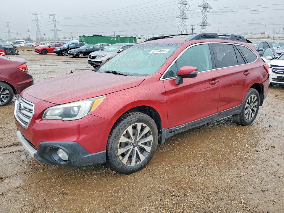 2015 Subaru Outback მანქანა იყიდება აუქციონზე, vin: 4S4BSAJC3F3313662, აუქციონის ნომერი: 48194086