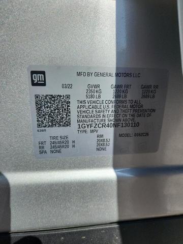 Aukcja sprzedaży 2022 Cadillac Xt4, vin: 1GYFZCR40NF130110, numer aukcji: 50444876