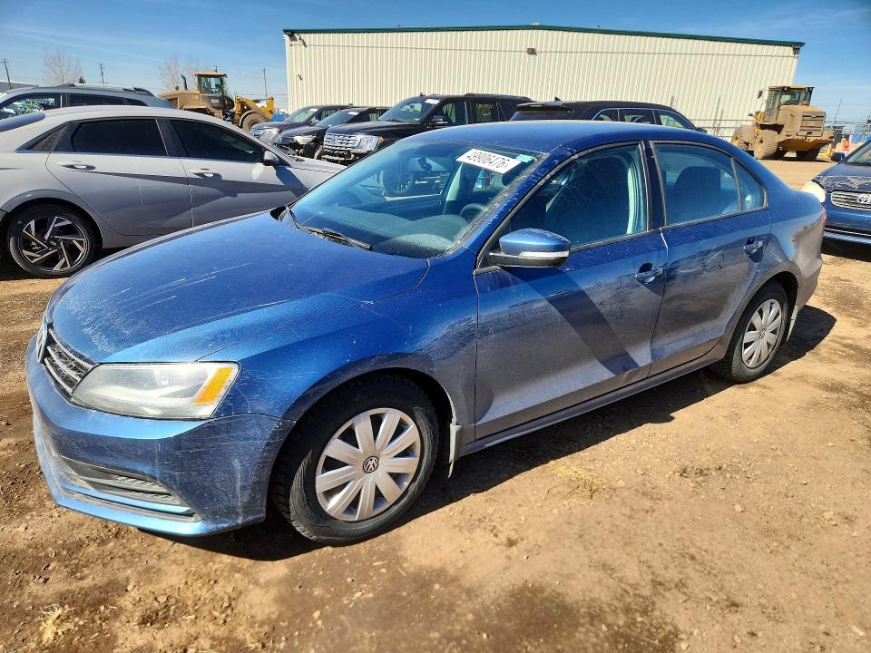 Продаж на аукціоні авто 2015 Volkswagen Jetta, vin: 3VW2K7AJ4FM334893, номер лоту: 49906476