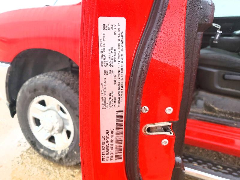 Aukcja sprzedaży 2023 Ram 2500, vin: 3C6UR5CJ2PG598565, numer aukcji: 50175086