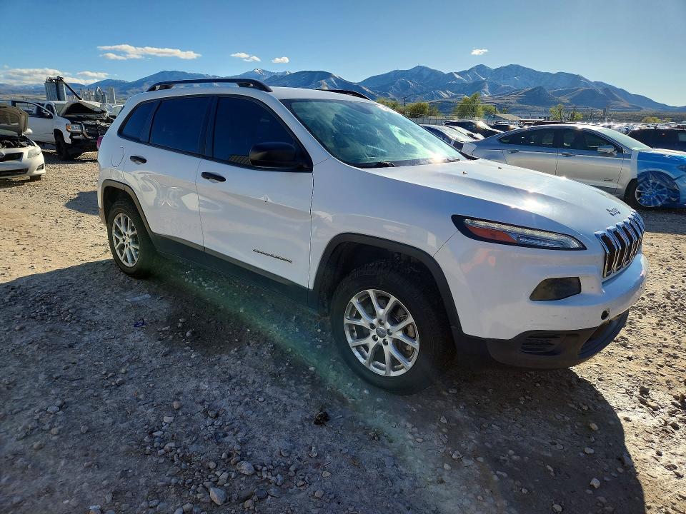 48595256 :رقم المزاد ، 1C4PJMAB9FW619429 vin ، 2015 Jeep Cherokee مزاد بيع