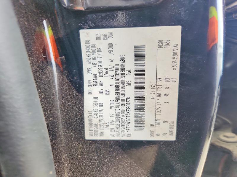 Aukcja sprzedaży 2019 Ford F350, vin: 1FT8W3DT1KEG00278, numer aukcji: 50110766