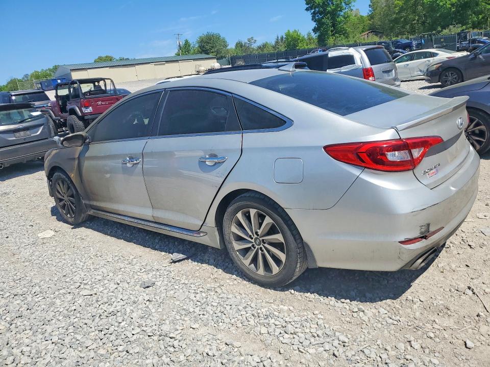 2017 Hyundai Sonata მანქანა იყიდება აუქციონზე, vin: 5NPE34AF2HH452554, აუქციონის ნომერი: 50444366